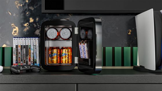 Холодильник для косметики Meyvel MD-04C3B-RGB