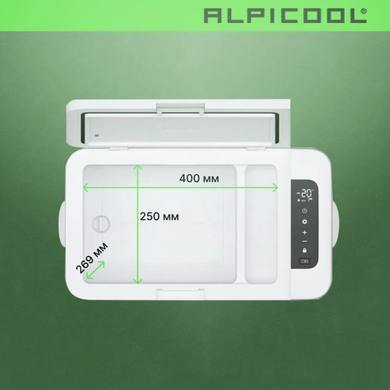 Автомобильный холодильник Alpicool MK25 (12/24)